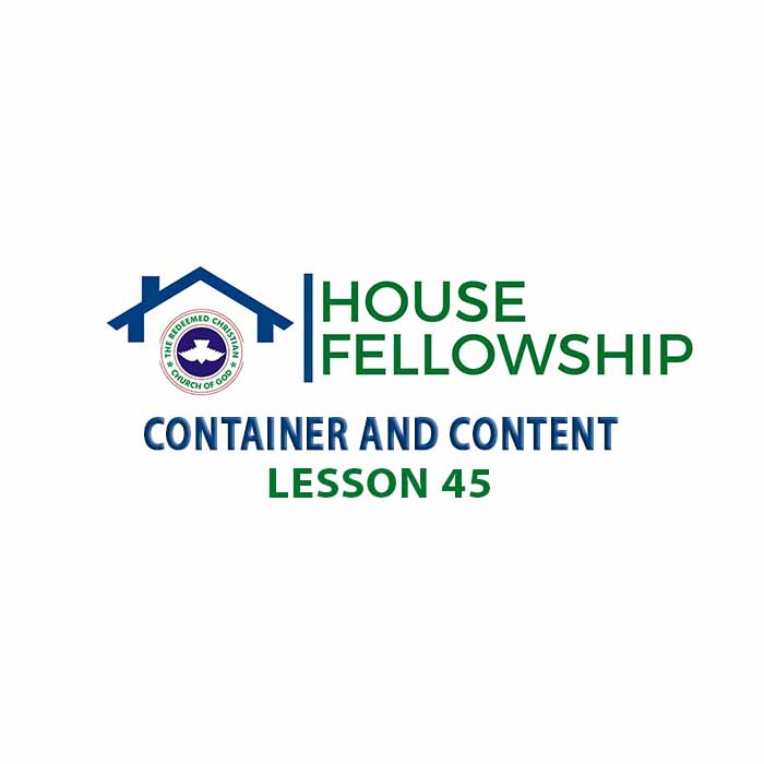 RCCG HOUSE FELLOWSHIP MANUAL 9 JULY 2023