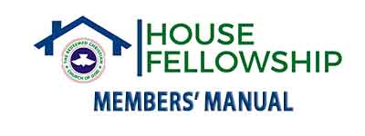 RCCG house fellowship Members's manual