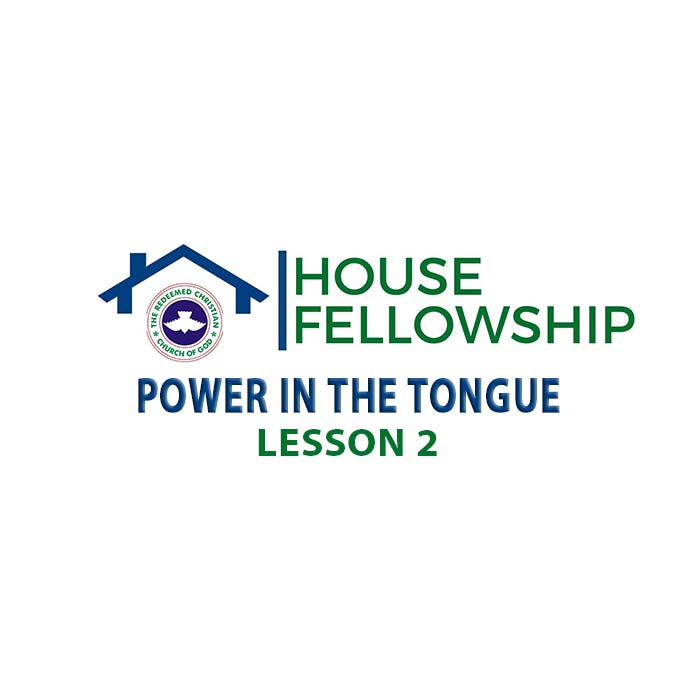 RCCG HOUSE FELLOWSHIP MANUAL 10 SEPTEMBER 2023 LESSON 2