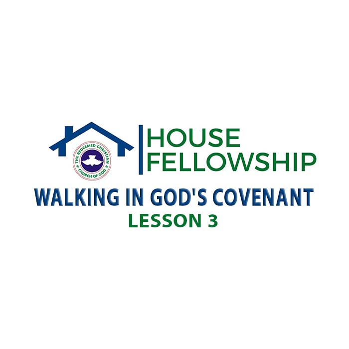 RCCG HOUSE FELLOWSHIP MANUAL 17 SEPTEMBER 2023 LESSON 3