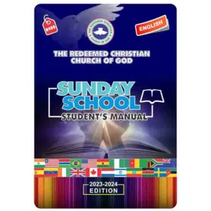 RCCG Sunday School Student Manual 4 February 2024: Lesson 23