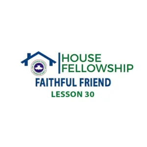 RCCG House Fellowship Manual 24 March 2024: Lesson 30 Members
