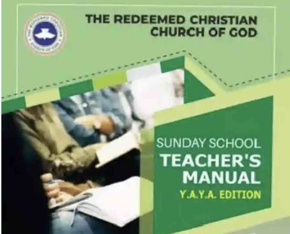 RCCG YAYA Sunday School Teachers Manual Lesson 3: 20 September 2026
